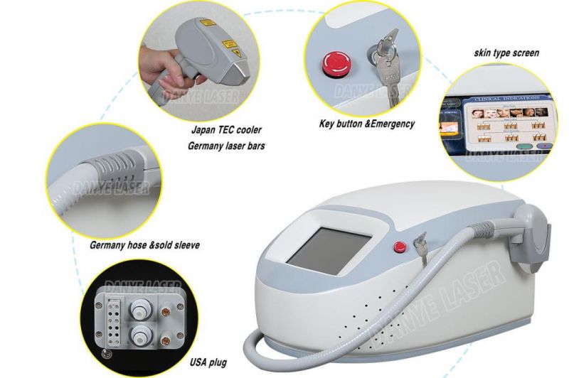 Best Price Portable Model Style 808nm Diode Laser Hair Removal Machine for Beauty Salon