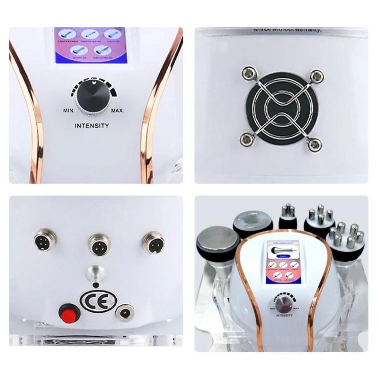 New Design Compact 5 In1 RF 40kHz Cavitation Fat Burning Body Slimming Shaping Machine for Weight Loss
