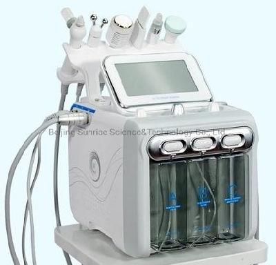 2022 Factory Price Hydro Dermabrasion Wrinkle Removal Anti-Aging Multifunctional Hydra Beauty Equipment Ultrasound H2O2 Facial Machine