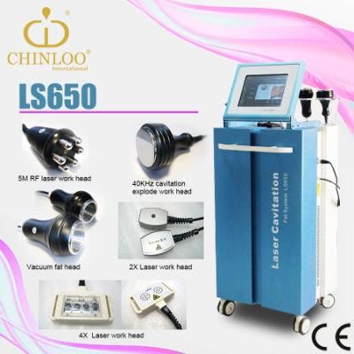 Multifunctional Laser Cavitation RF Vacuum Slimming Beauty Machine (Ls650/CE)