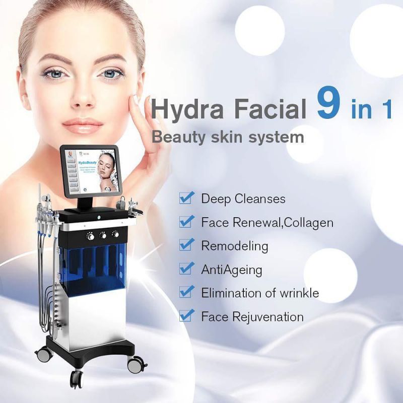 9-in-1 Multi-Function Cleaning Skin Management Oxygen Facial Beauty Machine