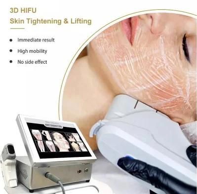 High Intensity Focused Ultrasound Hifu Portable Machine Body Slimming 3D Hifu