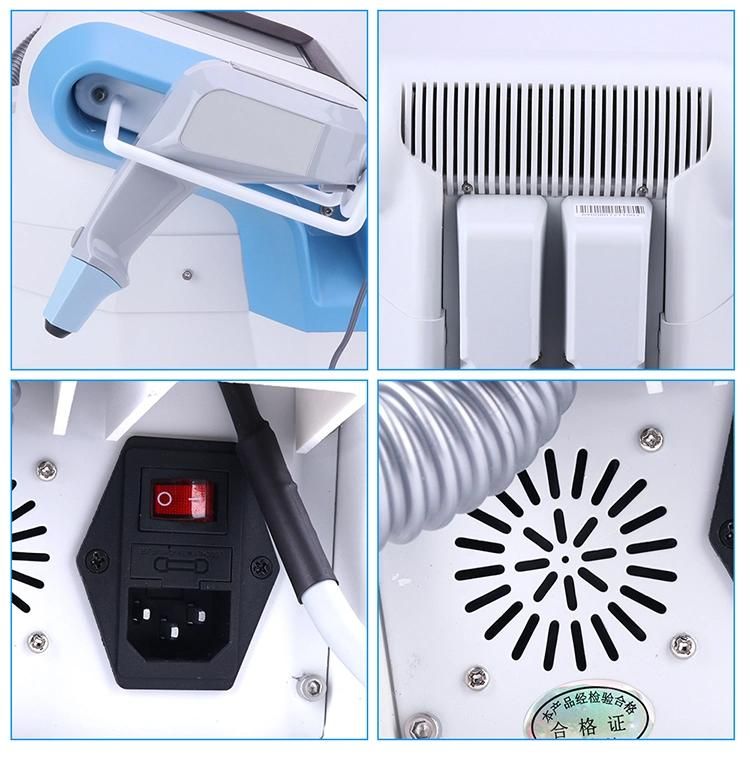 Skin Tightening RF Slimming Machine for Body and Face with 2 Operating Handles