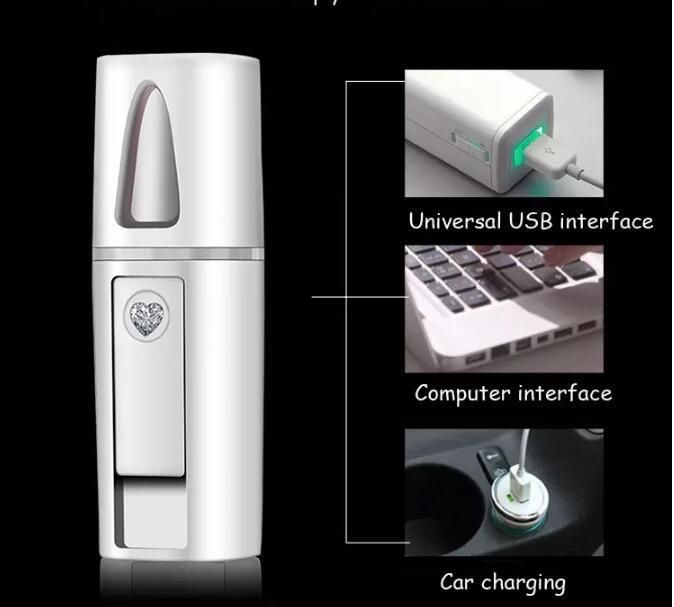 Portable Facial Mist Hydrating Spray Nano Ultrasonic Mist Sprayer