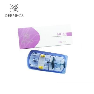 Dermeca Acido Hialuronico Skinbooster Meso Filler for Face Ha Dermal Filler 2ml