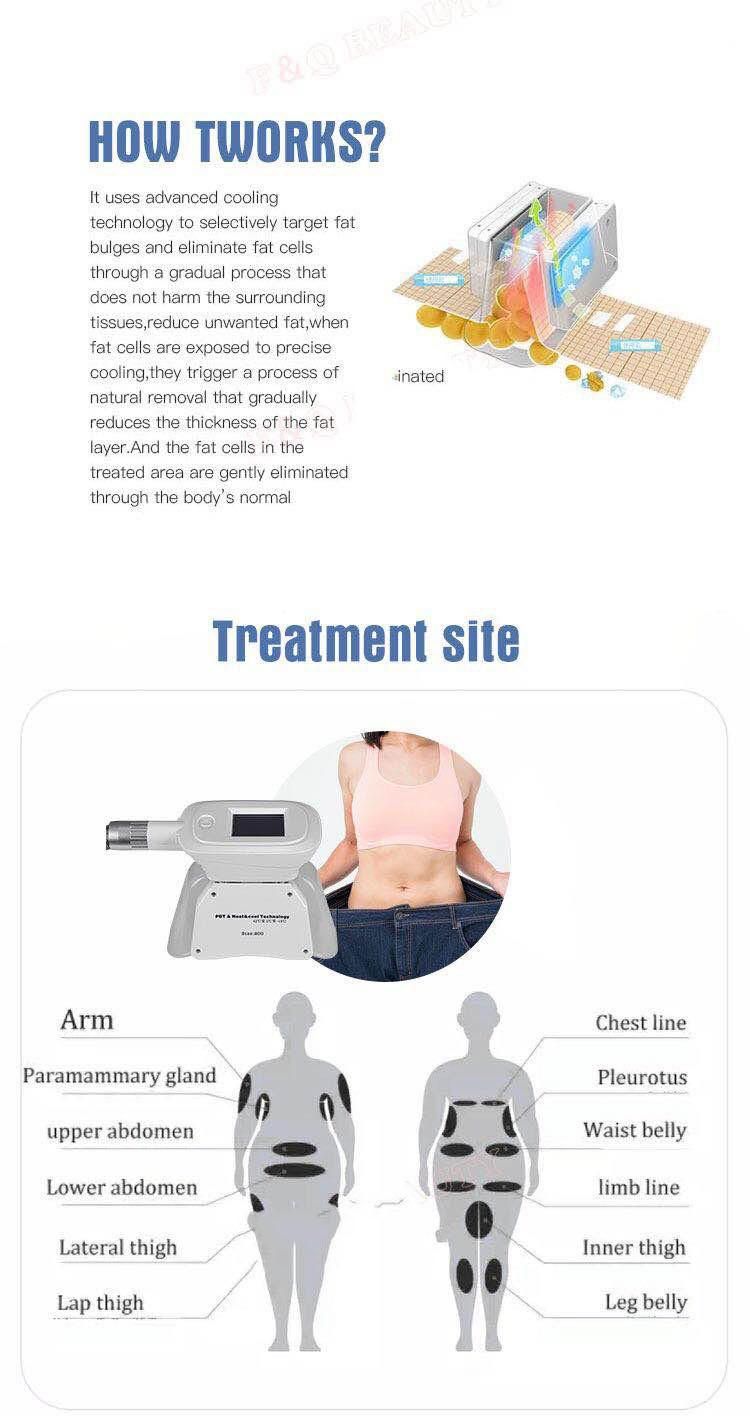 Crylipolysis Fat Removal Machine 4 Handles Vacuum Best Cryoliposis Machine for Fast Body Slimming Weight Loss equipment