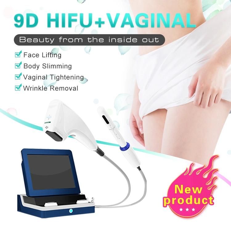 9d Hifu Ultrasound Face Lifting+Vaginal Tightening Beauty Machine