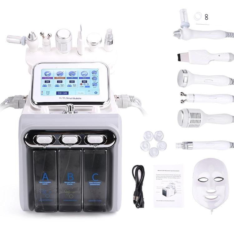 7 in 1 Water Oxygen Hydro Dermabrasion Facial Aqua Peeling Microdermabrasion Hydra Facial Machine