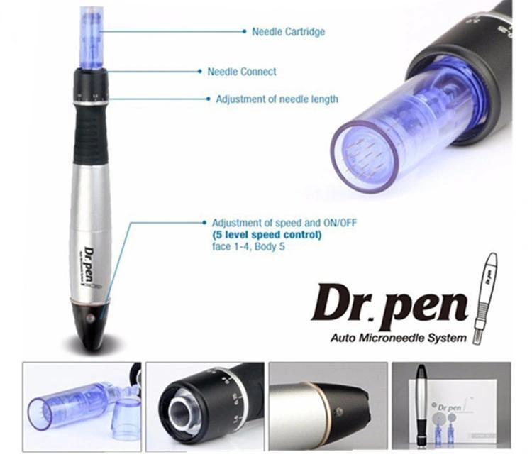 Rechargeable Microneedling Dr. Pen Derma Pen with Dermapen Needles