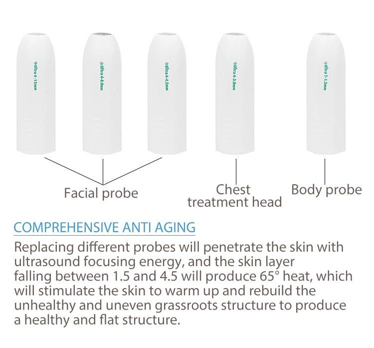 Portable Ultrasound Hifu Cartridge Face Lift Machineportable Ultrasound Hifu Cartridge Face Lift Machine