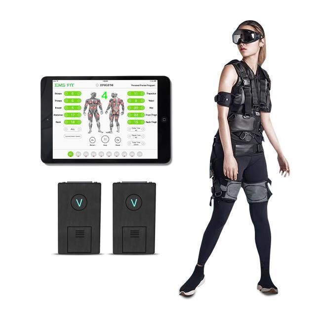 Portable Gym Fitness Bodysculpt Wireless EMS Muscle Stimulator Training Suit