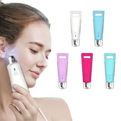 Electric Heated Sonic Eye Massager Wand Rechargeable Roller Wand Anti Wrinkle Eye Care Massage