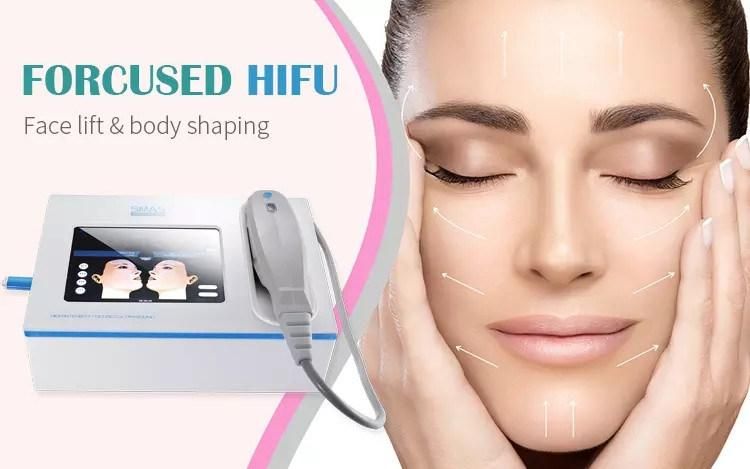 Mini Ultrasonic Hifu Face Lifting Wrinkle Removal Machine