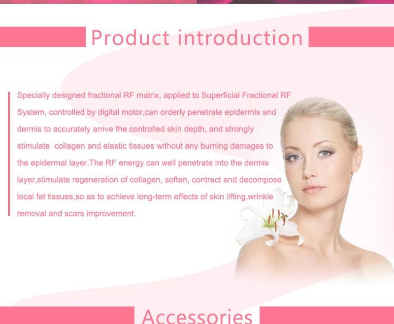 Portable Skin Tighten Skin Smoothening Wrinkles Removal No Needle Treatment Beauty Machine