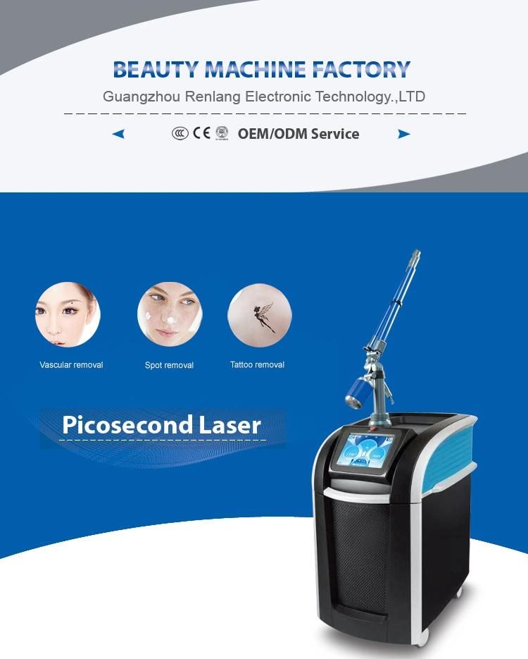 Strong Power Picosur Laser Tattoo Removal Picosecond Laser for Sale