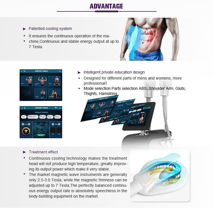 New Arrival Muscle Growth Electromagnetic Buttock Lifting Body Shaping Machine