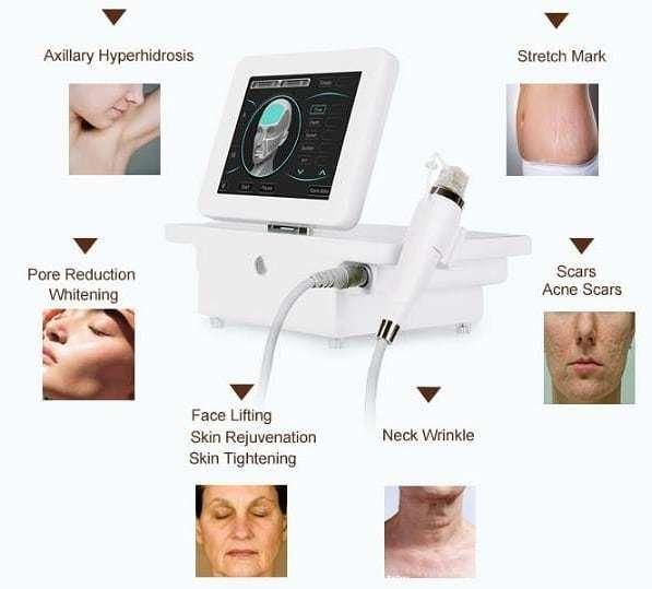 RF Face Lift Skin Tightening Fractional RF Microneedle Bio Facial Machines