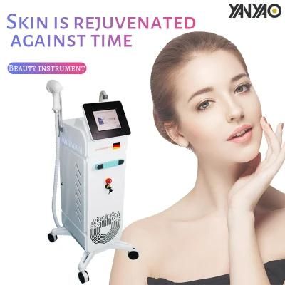 2 in 1 808 Diode Laser Permanent Hair Removal Q Switch ND YAG Portable 755 Nm Picosecond Laser Tattoo Removal Machine