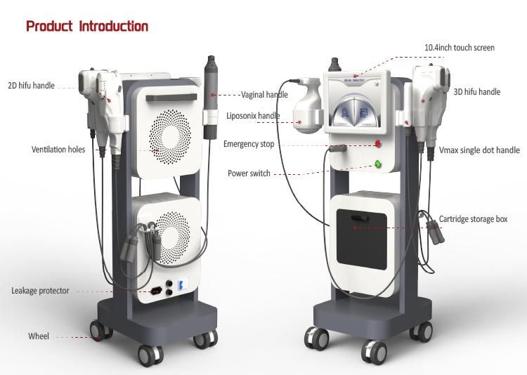 Hospital Fat Reduction Clinic Use Best Quality 7 Heads 7D Wrinkle Removal Smas Hifu Beauty Salon Equipment SPA Beauty Machine