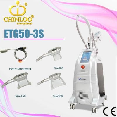 3 Handpieces Freezing Fat Cryolipolysis Machine for Home Use (ETG50-3S)