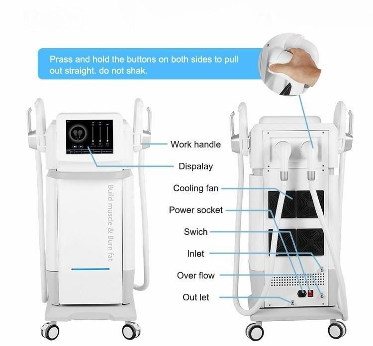 5000W High Power Effective Teslasculptor Emslim Hi EMT Machine