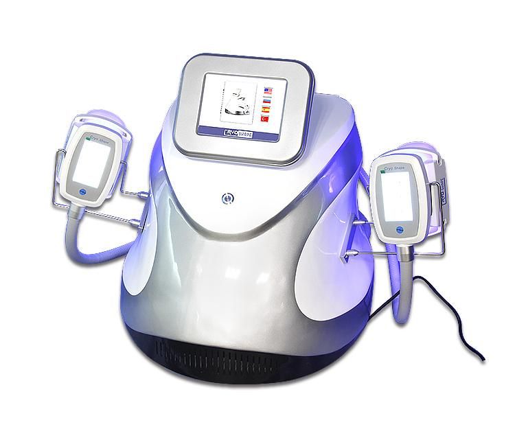 Dual Cooling System Cryolipolysis Fat Freezing Slimming Machine