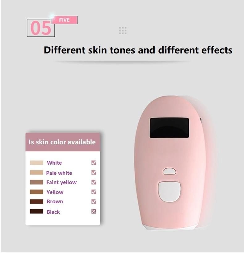 Home Use Portable Shaving Machine Laser Hair Removal Remover