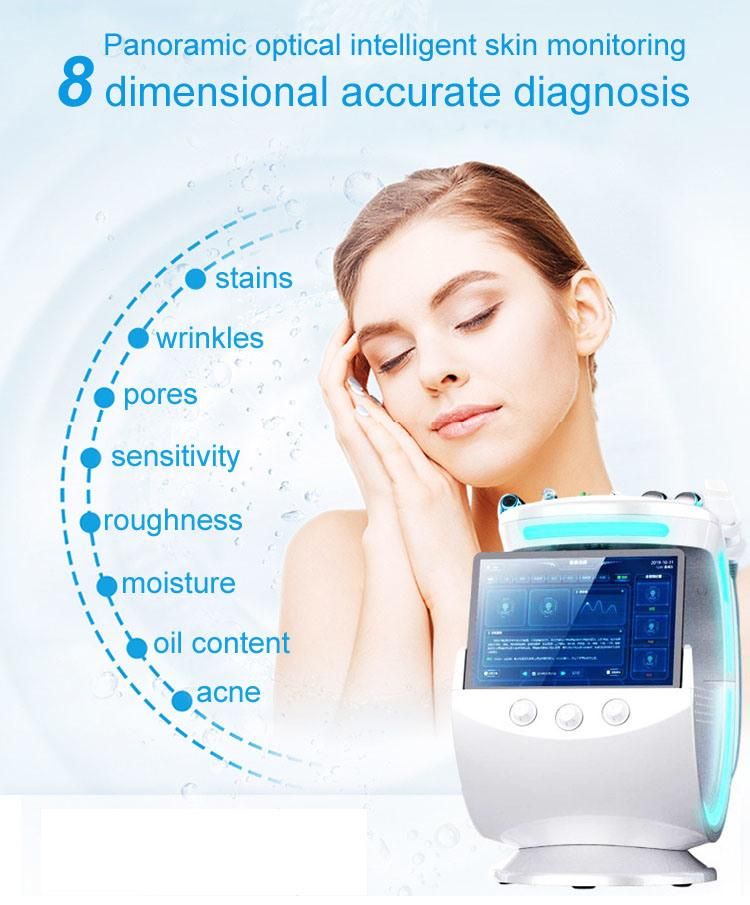 Charm Nh7 New Arrival Hydra Facial 7 In1 Multi-Function Microdermabrasion Beauty Products with Skin Test