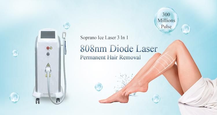 New Upgrade Beauty Machine 755nm/808nm/1064nm Diode Laser Hair Removal Machine