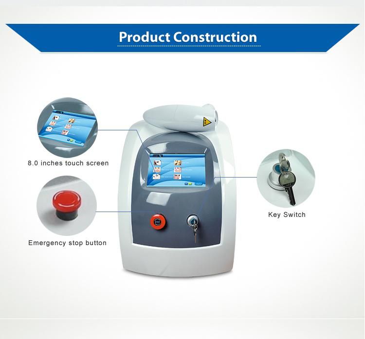 ND YAG Laser Tattoo Removal Machine Facial Care Machine