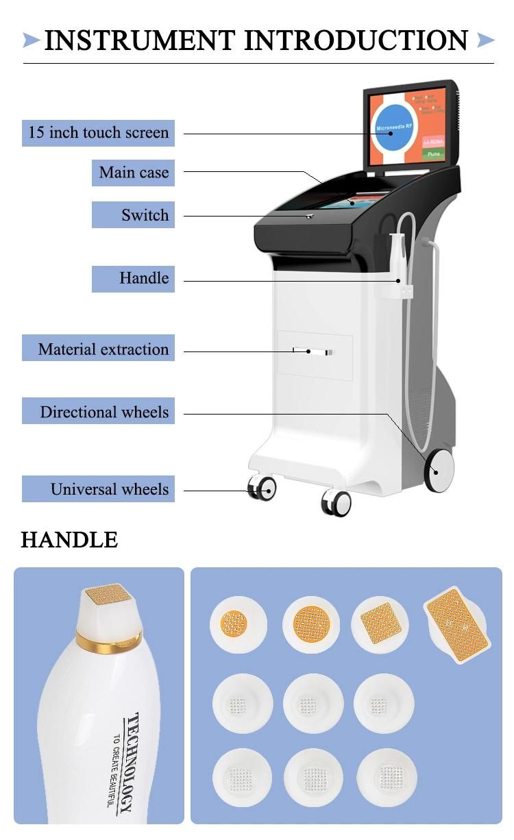 2021 Hot Trend for Anti Agin with Strong performance at Once Gold RF Beauty Machine