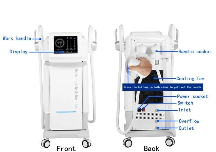 2022 New Technology Hi EMS EMT Muscles Stimulation Shape Body Build Muscle Fat Burning Machine