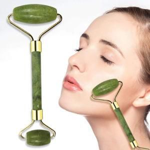 High Quality Wholesale Price Facial Massage Jade Roller Green Quartz Jade Roller and Gua Sha