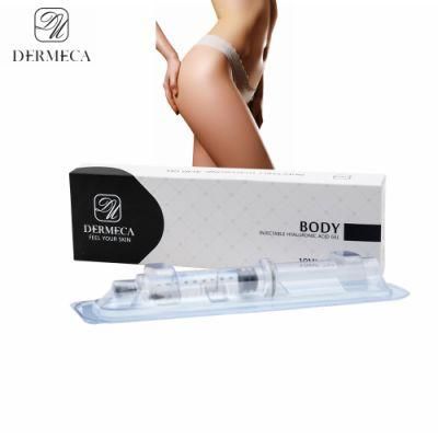 Dermeca Butt Dermal Filler Injection 0.3% Lidocaine Acid Hyaluronic Gel for Buttock Enhancement 10ml 20ml