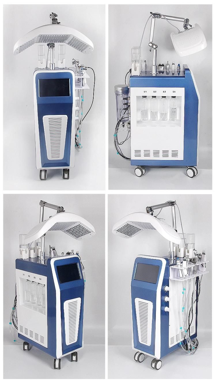 9 in 1 Multifunction Hydra Facial 2019 LED Light Machine