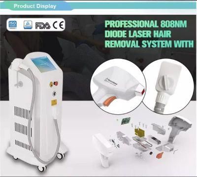 808nm Diode Laser Hair Removal Permanent Skin Rejuvenation Machine 755 1064 Salon Equipment