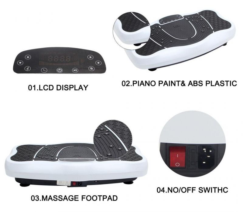 Remote Control Vibration Plate Bluetooth Speaker