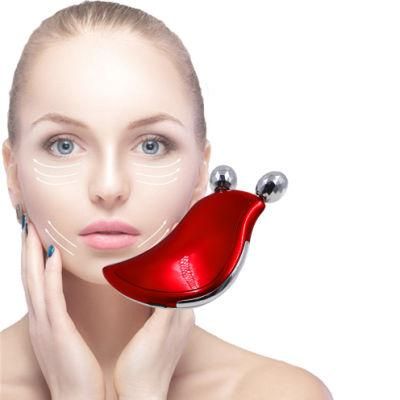 Comfortable Handheld Facial Massager Ball Roller Wand Massager Eye EMS 3D Face Roller