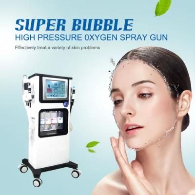 Vertical Multifunctional Acqua Facial Microdermabrasion Skin Care SPA Machine Peel Machine
