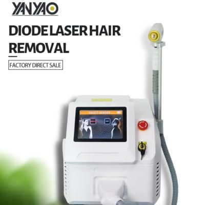 Portable 808nm Laser Diode 600W/1200W Diode Laser Hair Removal