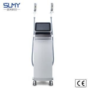 New 2 in 1 Double-Handle Vertical Opt IPL Beauty Machine Designed for Permanent Hair Removal