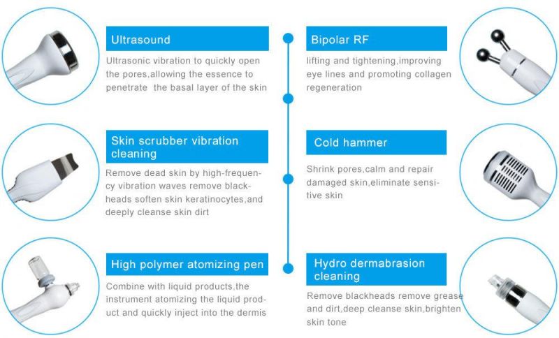 Medical CE Approved High-Quality Hydra Dermabrasion Peeling Oxygen Facial Hydro Face Therapy Skin Care Machine