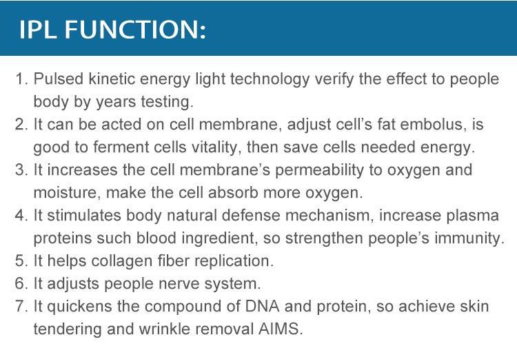 Double-Head IPL Ion Extracting Machine Photon Ultrasonic Device