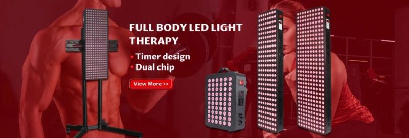 Home Use 1000W Red LED Full Body Infrared Red Light Therapy or Pain 660nm 850 Nm LED Panels