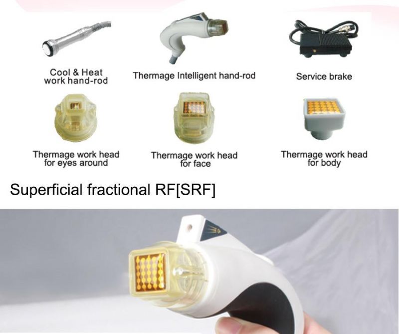 Superficial RF Fractional Wrinkle Removal Beauty Machine