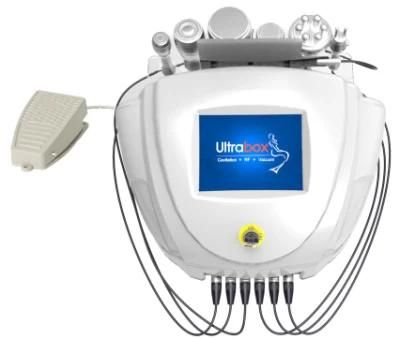 Ultrasonic &amp; RF Cavitation Weight Loss Skin Lifting Beauty Equipment with CE