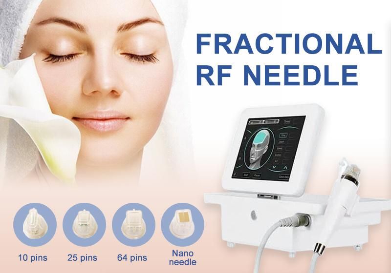 Micro Needle Fractional RF Golden Microneedling Machine for Acne Scars Removal