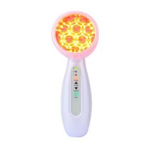 Portable Home Use LED Photon Blue Green Yellow Red Light Therapy Beauty Device for Face and Body Skin Rejuvenation Firming