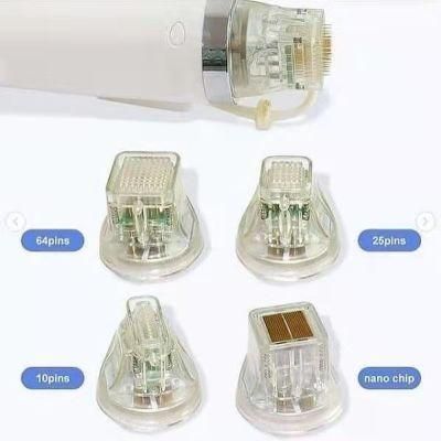 Gold-Plated Microneedles Machine with RF for Wrinkle Removal, Scars Removal, Skin Rejuvenation
