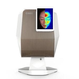 China Best Smart Facial Skin Complexion Scanner Analyzer with Multi-Language
